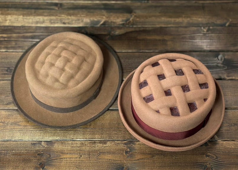 新品未使用　KENT BREAD HAT 麦わらチェリーパイハット 新品未使用 KENT BREAD HAT 麦わらチェリーパイハット - メルカリ