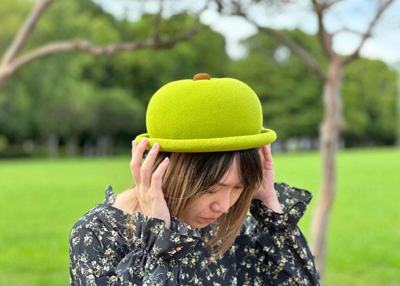 受注生産】青リンゴハット | KENT BREAD HAT