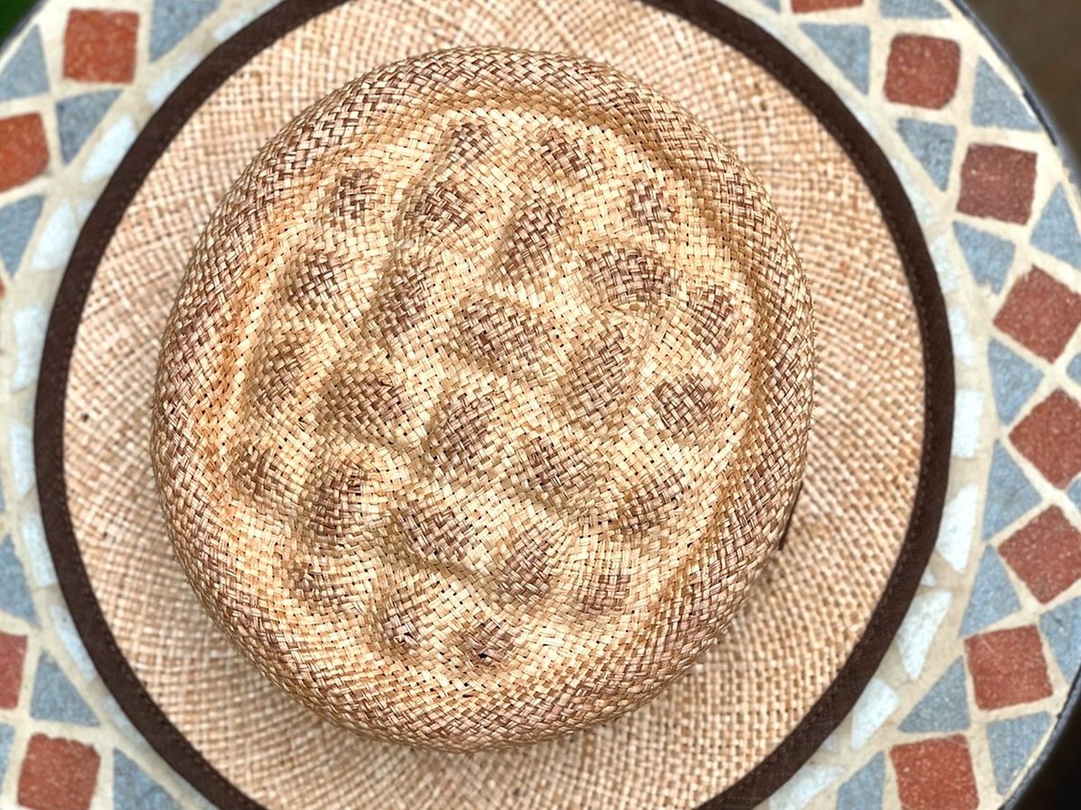 KENT BREAD HAT　アップルパイ麦わら帽子 受注生産】麦わらアップルパイハット | KENT BREAD HAT