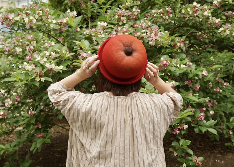 受注生産】まるごとリンゴハットVer.2 | KENT BREAD HAT