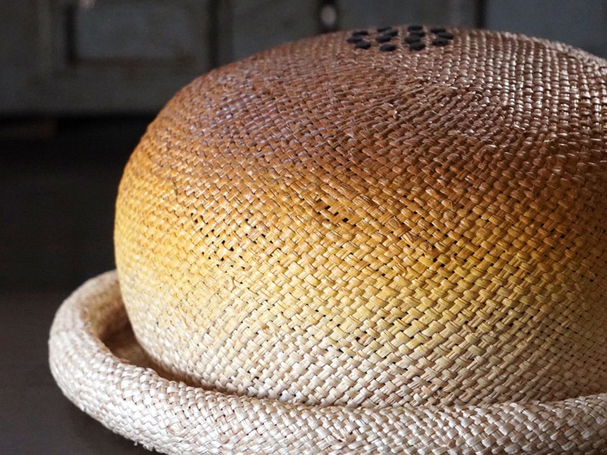 受注生産】麦わらあんぱんハット | KENT BREAD HAT