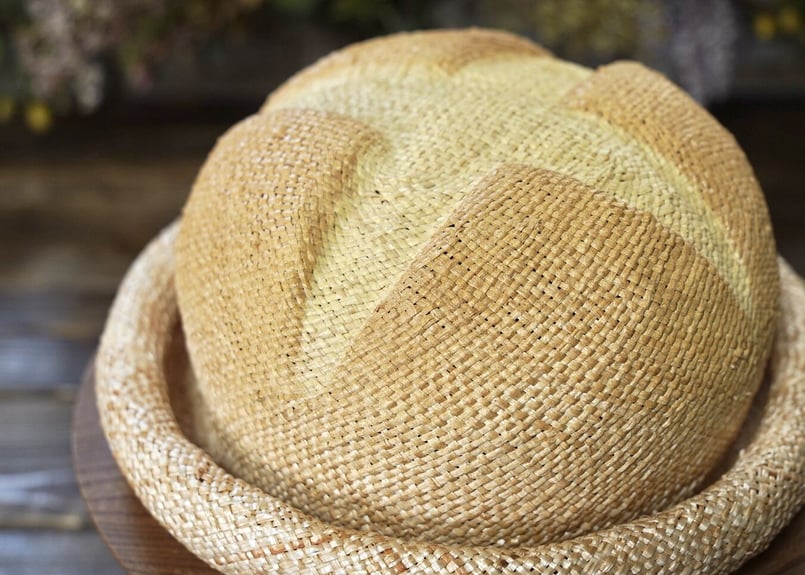 受注生産】麦わらプチブールハット | KENT BREAD HAT 受注生産】麦わらプチブールハット | KENT BREAD HAT