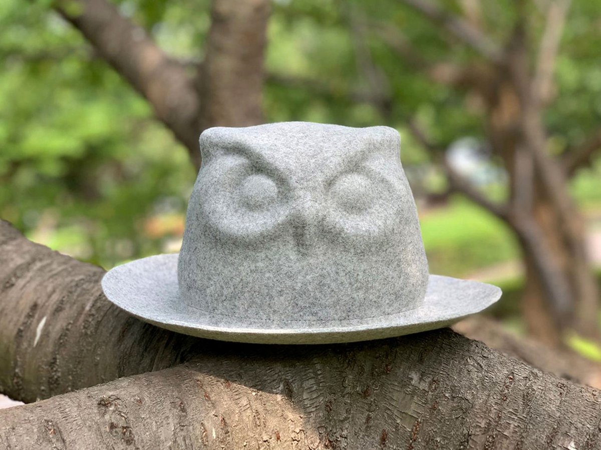 KENT HAT ケントハット おやすみにゃんこハット ネコ ねこ 帽子 作家