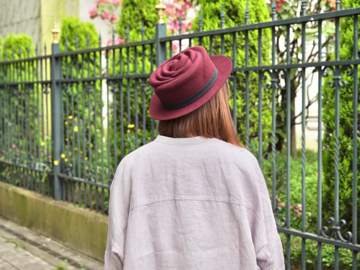 受注生産】ゴシックローズハットVer.2 | KENT BREAD HAT 受注生産】ゴシックローズハットVer.2 | KENT BREAD HAT