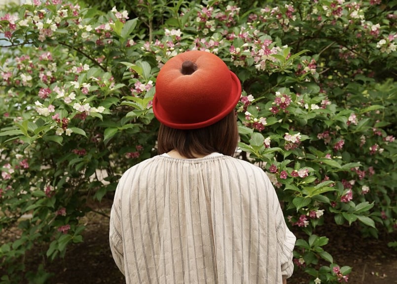 受注生産】まるごとリンゴハットVer.2 | KENT BREAD HAT