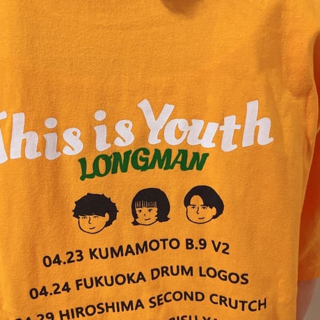 This is Youth Tシャツ（オレンジ）【long-220019～21】