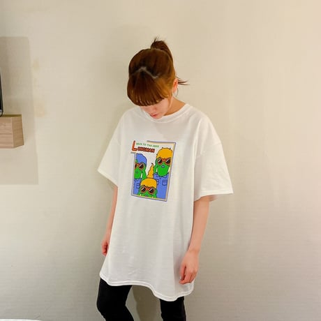 BACK TO THE 20XX T（WHITE）【long-220001～3】