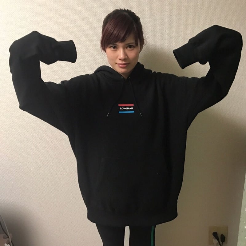 あずき　マンシングウェア　パーカーLL　黒ブラック Munsingwear（マンシングウェア） ENVOY スパークドライ鹿の子