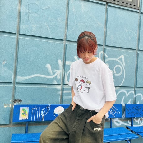 LONGMAN×打首なかよし寿司Tシャツ（白）あと４枚！