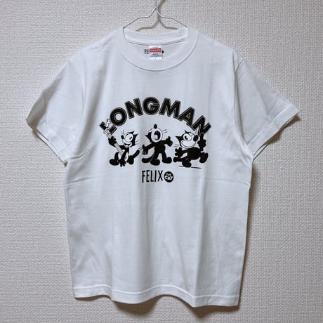 FELIX THE CAT×LONGMAN Tシャツ（白）