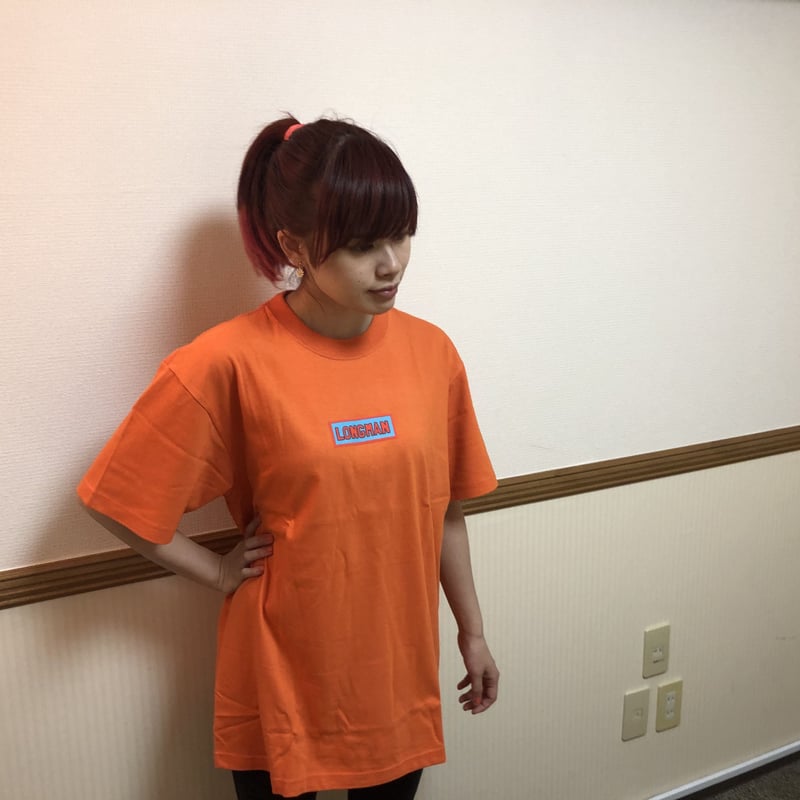 ぷよ立体ロゴTシャツ(オレンジ)【long-190050~53】 | LONGMAN ぷよ立体ロゴTシャツ(オレンジ)【long-190050~53】 | LONGMAN