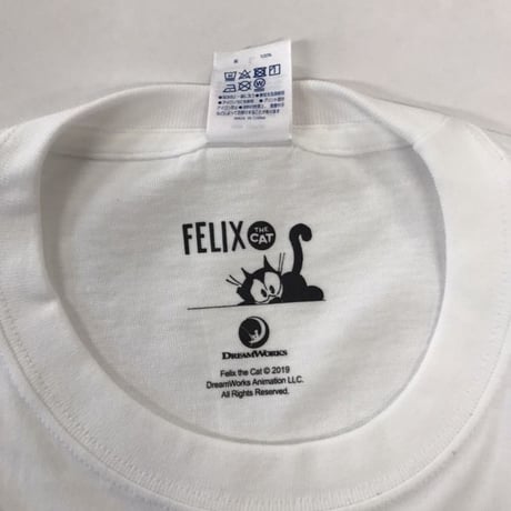 FELIX THE CAT×LONGMAN Tシャツ（白）