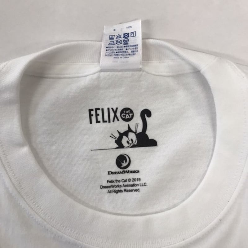 FELIX THE CAT×LONGMAN Tシャツ（白） | LONGMAN WEB SHOP