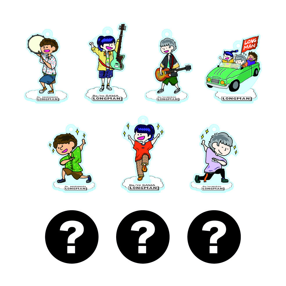 アクリルスタンド2020（全10種ランダム）【long-200046】 | LONGMAN W