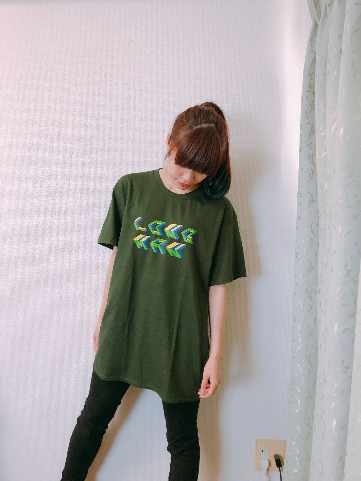 春一番にロゴTシャツ(緑)【long-190009~12】 | LONGMAN WEB SHOP 春一番にロゴTシャツ(緑)【long-190009~12】 | LONGMAN WEB SHOP