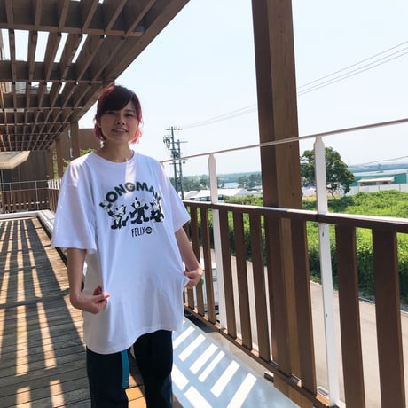 FELIX THE CAT×LONGMAN Tシャツ（白）
