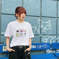 LONGMAN×打首なかよし寿司Tシャツ（白）あと４枚！