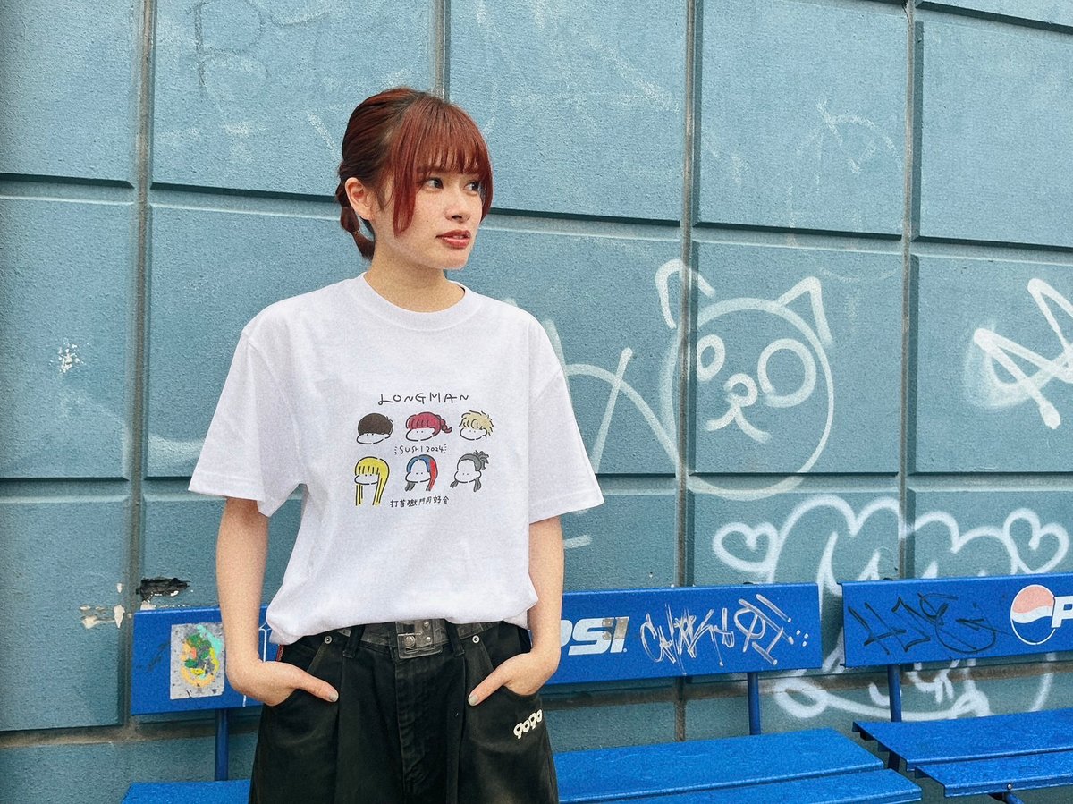 LONGMAN×打首なかよし寿司Tシャツ（白）あと4枚！ | LONGMAN WEB SHOP