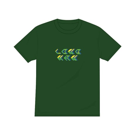 春一番にロゴTシャツ(緑)【long-190009～12】