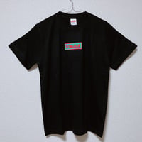 ぷよ立体ロゴTシャツ（黒）【long-190046～49】