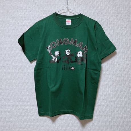 FELIX THE CAT×LONGMAN Tシャツ（緑）
