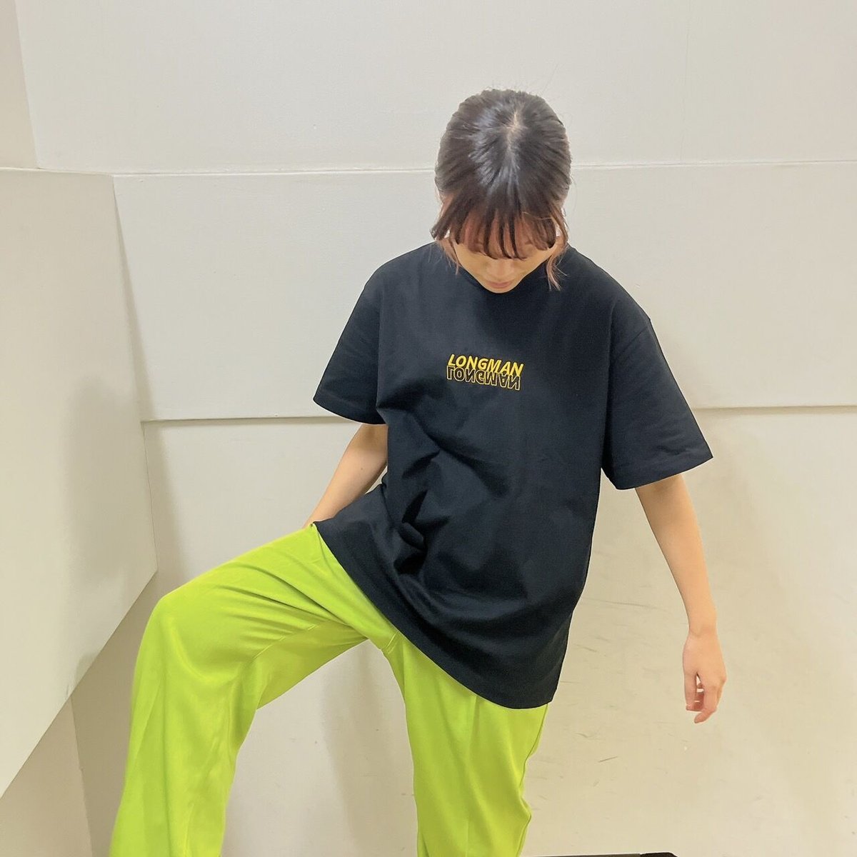 刺繍ロゴTシャツ（黒）【long-220038～40】 | LONGMAN WEB SHOP