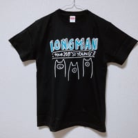 刺繍ロゴTシャツ（黒）【long-220038～40】 | LONGMAN WEB SHOP