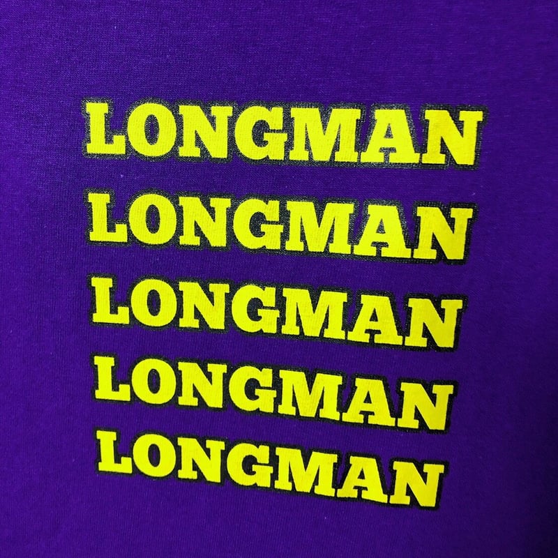 ロゴ5個Tシャツ（パープル）【long-210015～17】 | LONGMAN WEB SHOP