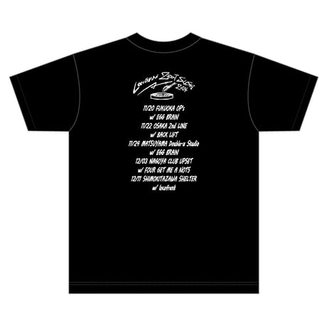 2ビート寿司Tシャツ（黒）