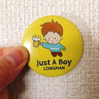 Just A Boy 缶バッジ【long-200027】