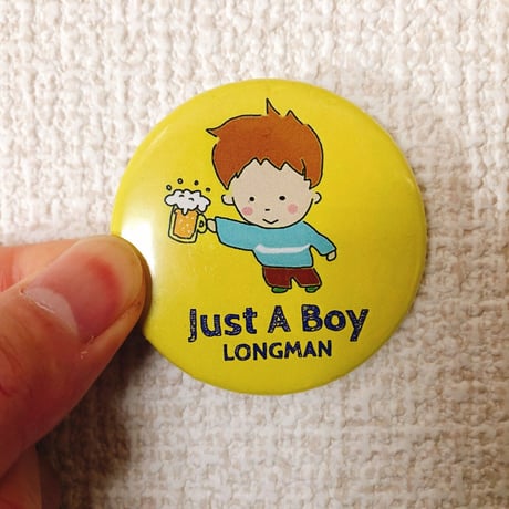 Just A Boy 缶バッジ【long-200027】