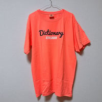 ディクショナリーTシャツ（オレンジ）【long-190030～33】