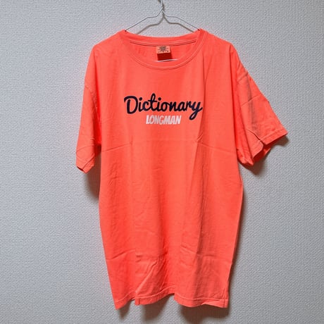 ディクショナリーTシャツ（オレンジ）【long-190030～33】