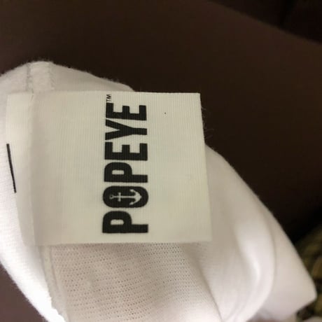 POPEYE™×LONGMAN　Tシャツ（ライトイエロー）【long-210009～11】