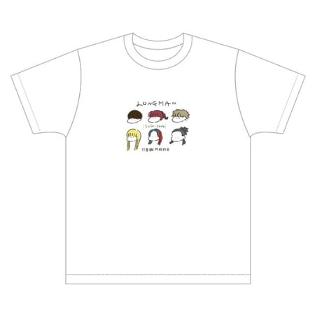 LONGMAN×打首なかよし寿司Tシャツ（白）あと４枚！