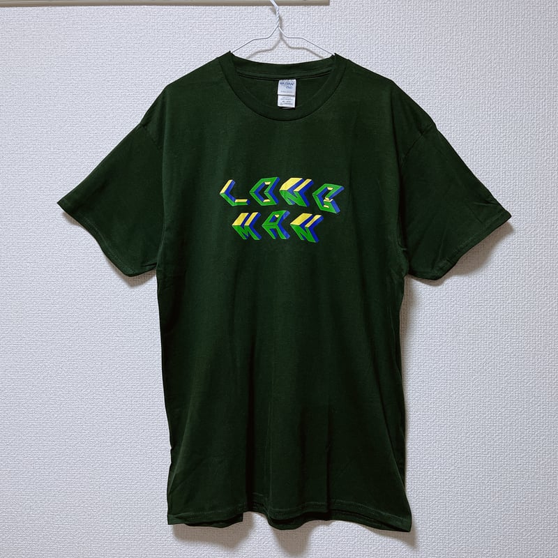 春一番にロゴTシャツ(緑)【long-190009～12】 | LONGMAN WEB SHOP