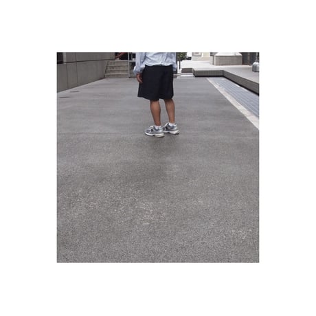 2tuck Nylon shorts    Navy