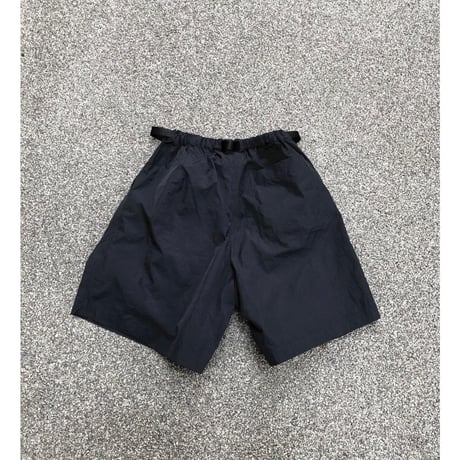 2tuck Nylon shorts    Navy