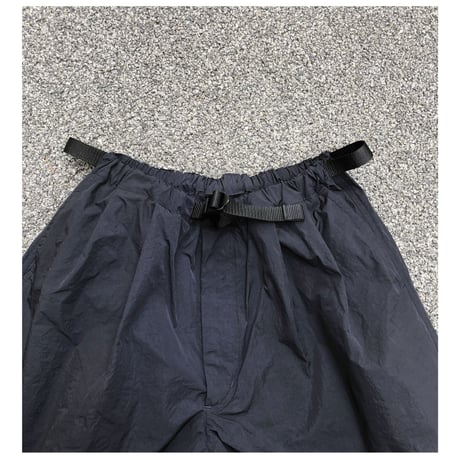 2tuck Nylon shorts    Navy