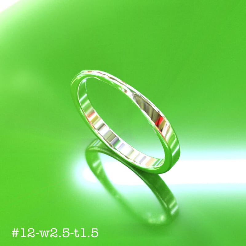 メビウスリング #12 w2.5 t1.5 STLデータ | ジュエリーおかだ