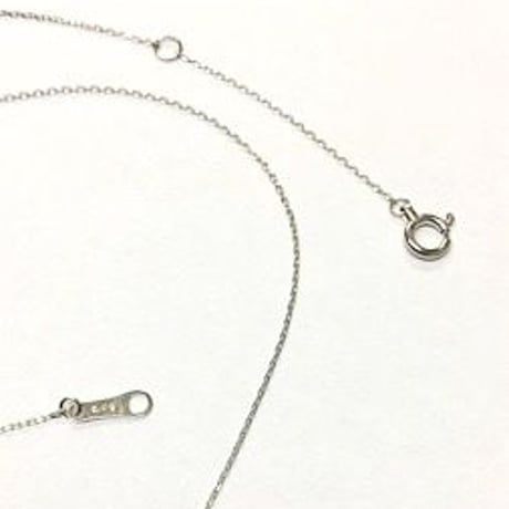 K18WGダイヤモンドネックレス