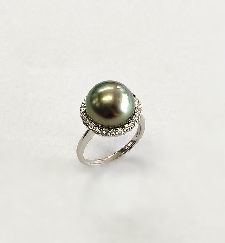 Pt900タヒチパールリング | ジュエリーおかだ オンラインショップ