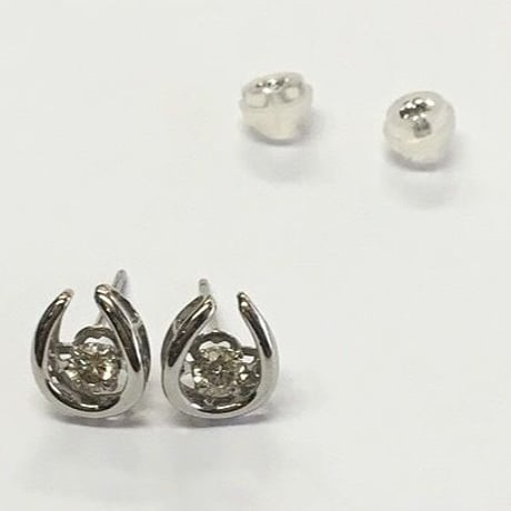 Ptダイヤモンドピアス