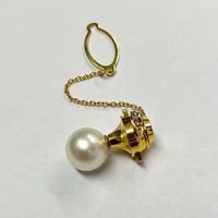 K18南洋真珠タイピン