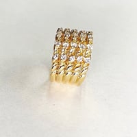 K18ダイヤモンドリング