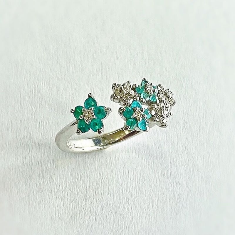 kataokataokaジュエリー　パライバトルマリンリング kataokataokaジュエリー パライバトルマリンリング - メルカリ