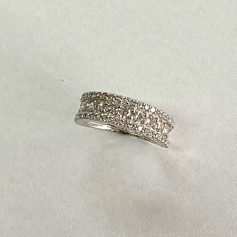 大珠☆アコヤ真珠　ダイヤモンド　ダイヤモンド　Pt900　リング　ソーティング付 アコヤ真珠 ダイヤモンド0.5ct プラチナ pt900 リング 指輪 ◇12