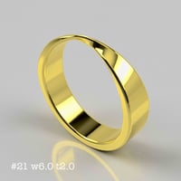 メビウスリング #21 w6.0 t2.0 STLデータファイル