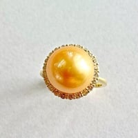 K18南洋白蝶ゴールデンパール