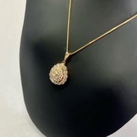 K18ダイヤモンドペンダント